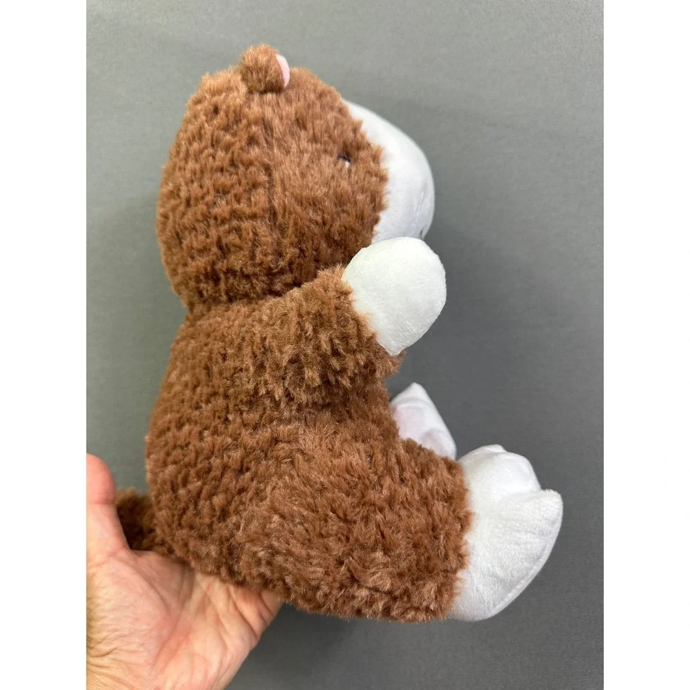 PetSmart Hope Plush Dog Toy Brown White Buffalo Plaid Squeaker 2023Holiday 10.5